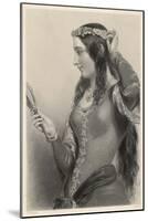 Eleanor of Provence Queen of Henry III and Mother of Edward I of England-B. Eyles-Mounted Art Print