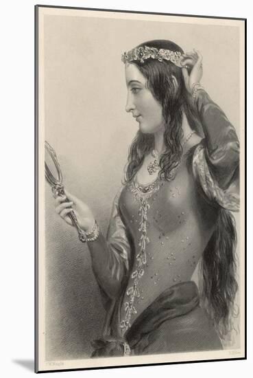 Eleanor of Provence Queen of Henry III and Mother of Edward I of England-B. Eyles-Mounted Art Print