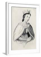 Eleanor of Provence-null-Framed Giclee Print