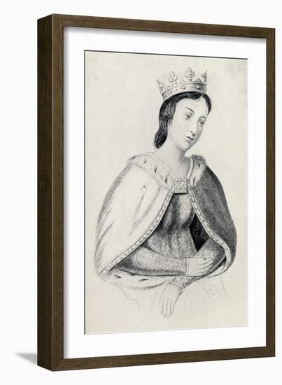 Eleanor of Provence-null-Framed Giclee Print