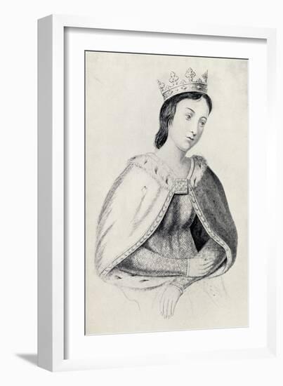 Eleanor of Provence-null-Framed Giclee Print