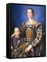Eleanor of Toledo, with her son Jean de Medici, c. 1545-Agnolo Bronzino-Framed Stretched Canvas