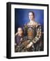 Eleanor of Toledo, with her son Jean de Medici, c. 1545-Agnolo Bronzino-Framed Photographic Print