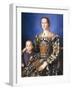 Eleanor of Toledo, with her son Jean de Medici, c. 1545-Agnolo Bronzino-Framed Photographic Print