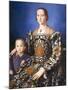 Eleanor of Toledo, with her son Jean de Medici, c. 1545-Agnolo Bronzino-Mounted Photographic Print