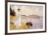 Eleanor on the Hilltop, 1912-Frank Weston Benson-Framed Giclee Print