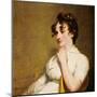 Eleanor Parke Custis Lewis (Mrs. Lawrence Lewis). Dated: 1804. Dimensions: overall: 73.7 x 61.6 ...-Gilbert Stuart-Mounted Poster