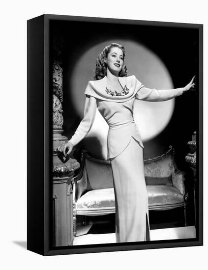 Eleanor Parker, Ca. 1945-null-Framed Stretched Canvas