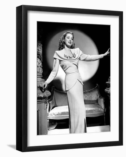 Eleanor Parker, Ca. 1945-null-Framed Photo