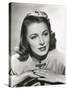 Eleanor Parker, Ca. Mid-1940s-null-Stretched Canvas