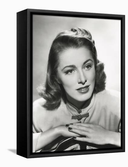 Eleanor Parker, Ca. Mid-1940s-null-Framed Stretched Canvas