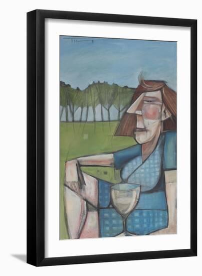 Eleanor Rigby Avec Chardonnay-Tim Nyberg-Framed Giclee Print