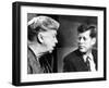 Eleanor Roosevelt and Sen John F Kennedy in a Public Appearance at Brandeis University-null-Framed Photo