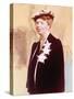Eleanor Roosevelt, Hand Colored Photograph Circa 1936-null-Stretched Canvas