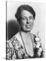 Eleanor Roosevelt in July 1933, in the Early Days of the Franklin Roosevelt Presidency-null-Stretched Canvas