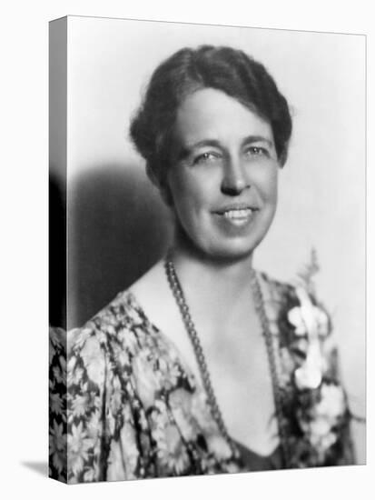 Eleanor Roosevelt in July 1933, in the Early Days of the Franklin Roosevelt Presidency-null-Stretched Canvas