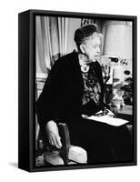 Eleanor Roosevelt in the Last Decade of Her Life-null-Framed Stretched Canvas