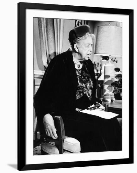 Eleanor Roosevelt in the Last Decade of Her Life-null-Framed Photo