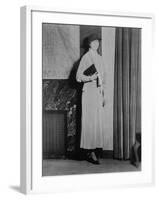 Eleanor Roosevelt, on Inauguration Day 1933-null-Framed Photo