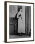 Eleanor Roosevelt, on Inauguration Day 1933-null-Framed Photo