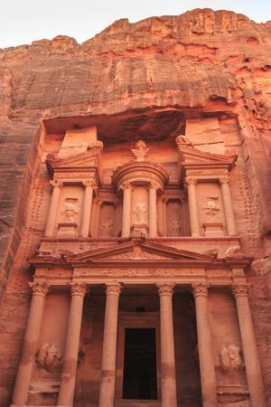 The Treasury Al Khazneh Petra UNESCO World Heritage Site Jordan Middle East