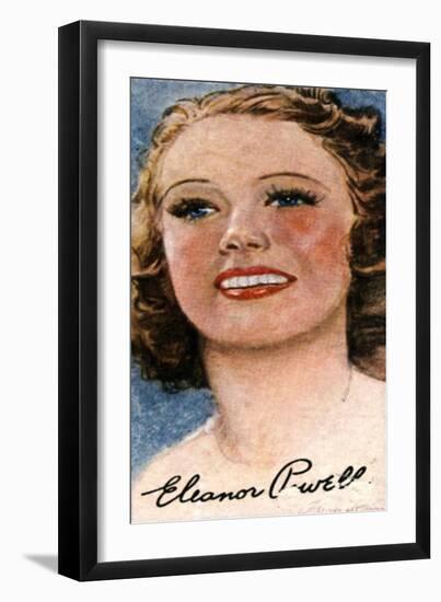 Eleanor Torrey Powell, (1912-198), American Film Actress and Dance, 20th Century-null-Framed Giclee Print