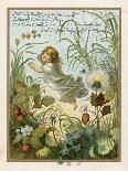 Thumbkinetta (Tommelise) Stands on a Water-Lily Leaf-Eleanor Vere Boyle-Art Print