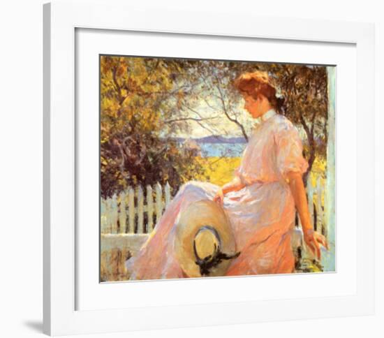 Eleanor-Frank Weston Benson-Framed Art Print