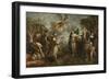 Eleazar and Rebekah-French School-Framed Giclee Print