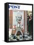 "Elect Casey" or "Defeated Candidate" Saturday Evening Post Cover, November 8,1958-Norman Rockwell-Framed Stretched Canvas