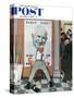 "Elect Casey" or "Defeated Candidate" Saturday Evening Post Cover, November 8,1958-Norman Rockwell-Stretched Canvas