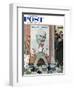 "Elect Casey" or "Defeated Candidate" Saturday Evening Post Cover, November 8,1958-Norman Rockwell-Framed Giclee Print