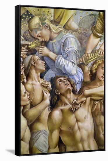 Elect, from Last Judgment Fresco Cycle, 1499-1504-Luca Signorelli-Framed Stretched Canvas