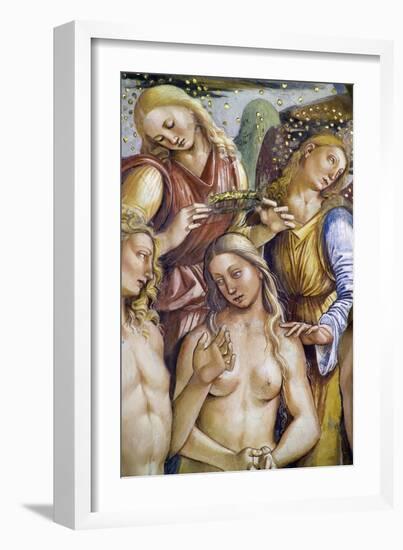 Elect, from Last Judgment Fresco Cycle, 1499-1504-Luca Signorelli-Framed Giclee Print