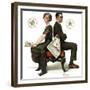 "Election Debate", October 9,1920-Norman Rockwell-Framed Giclee Print