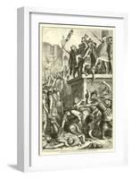 Election of a Roman Emperor by the Soldiery-null-Framed Giclee Print