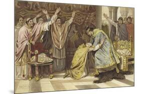 Election of Frederick I as Bishop of Utrecht, 817-Willem II Steelink-Mounted Giclee Print