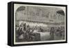 Election of Pope, Conclave of Cardinals Voting in the Sistine Chapel-null-Framed Stretched Canvas