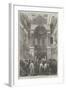 Election of Rabbi, at the Synagogue, Great St Helen's-null-Framed Giclee Print