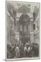 Election of Rabbi, at the Synagogue, Great St Helen's-null-Mounted Giclee Print