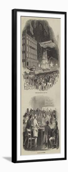 Election of the American President-null-Framed Giclee Print