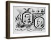Election Poster for Grover Cleveland-null-Framed Giclee Print