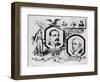 Election Poster for Grover Cleveland-null-Framed Giclee Print