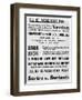 Election Poster of the Union for the Defense of Tradesmen and Artisans-null-Framed Giclee Print