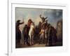 Election Scene, Catonsville, Baltimore County, c.1860-Alfred Jacob Miller-Framed Giclee Print