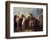 Election Scene, Catonsville, Baltimore County, c.1860-Alfred Jacob Miller-Framed Giclee Print