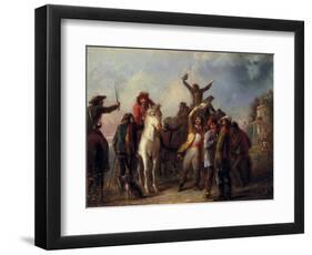 Election Scene, Catonsville, Baltimore County, c.1860-Alfred Jacob Miller-Framed Giclee Print