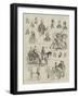 Election Sketches in the North Riding-Frank Dadd-Framed Giclee Print