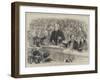 Election Sketches, Mr John Bright at Birmingham-null-Framed Giclee Print