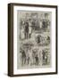 Election Sketches-Charles Robinson-Framed Giclee Print